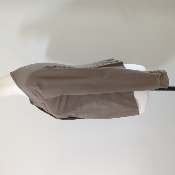 Ixos Taupe Stretchy Fitted Blazer - Picture 2 of 16